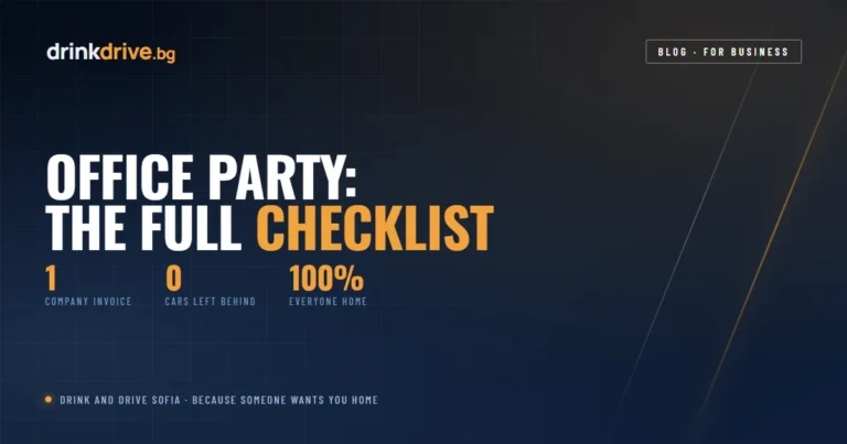 A Safe Office Party: The Organiser’s Checklist